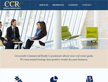 Tablet Screenshot of cc-realty.com